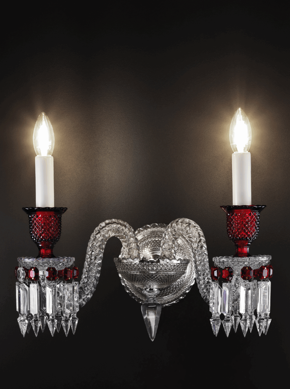 ZENITH ROT Wandleuchte - Baccarat