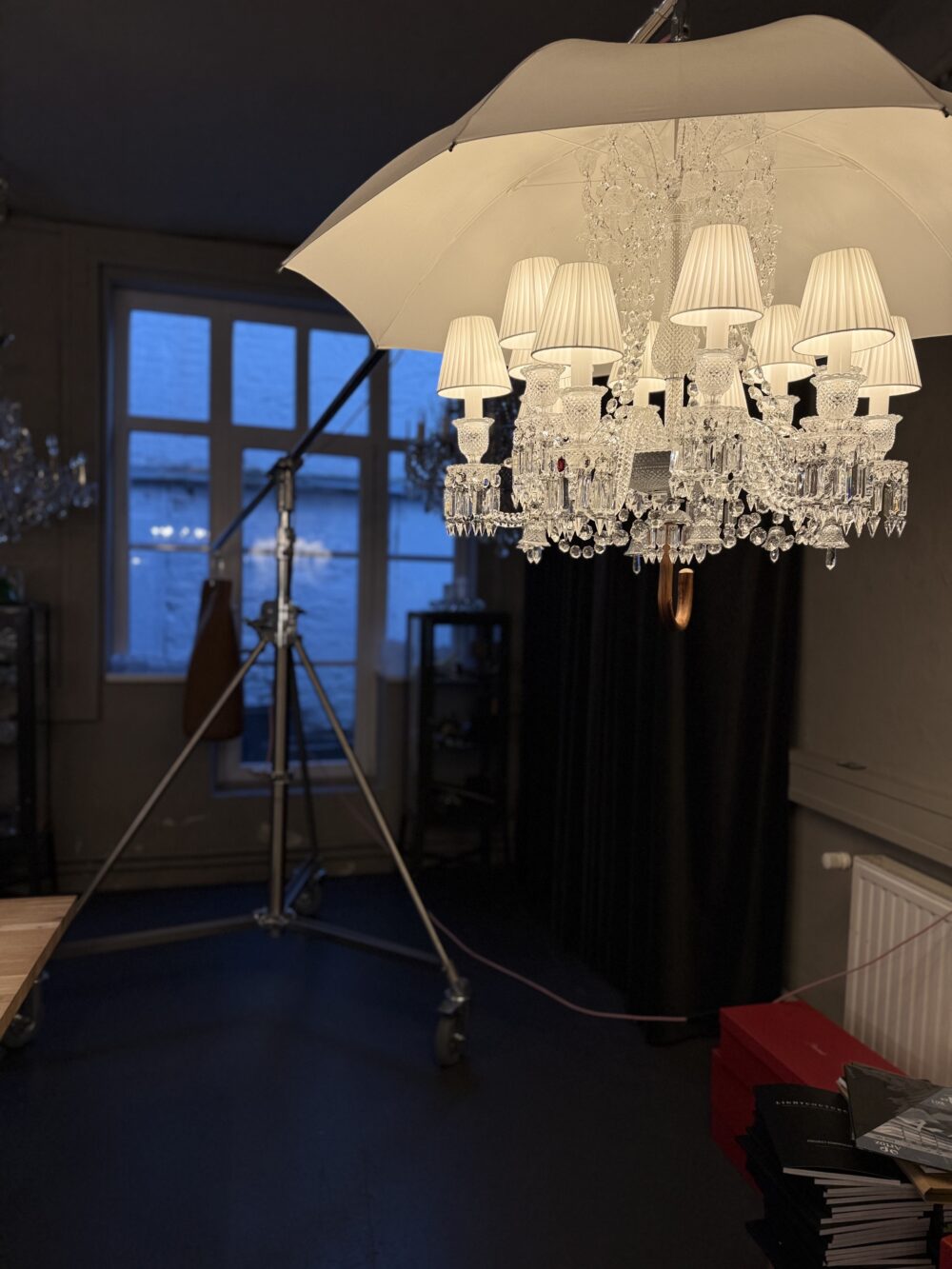 Marie Coquine chandelier 12L -Limited Edition- by Baccarat & Philippe Starck -  In Stock!