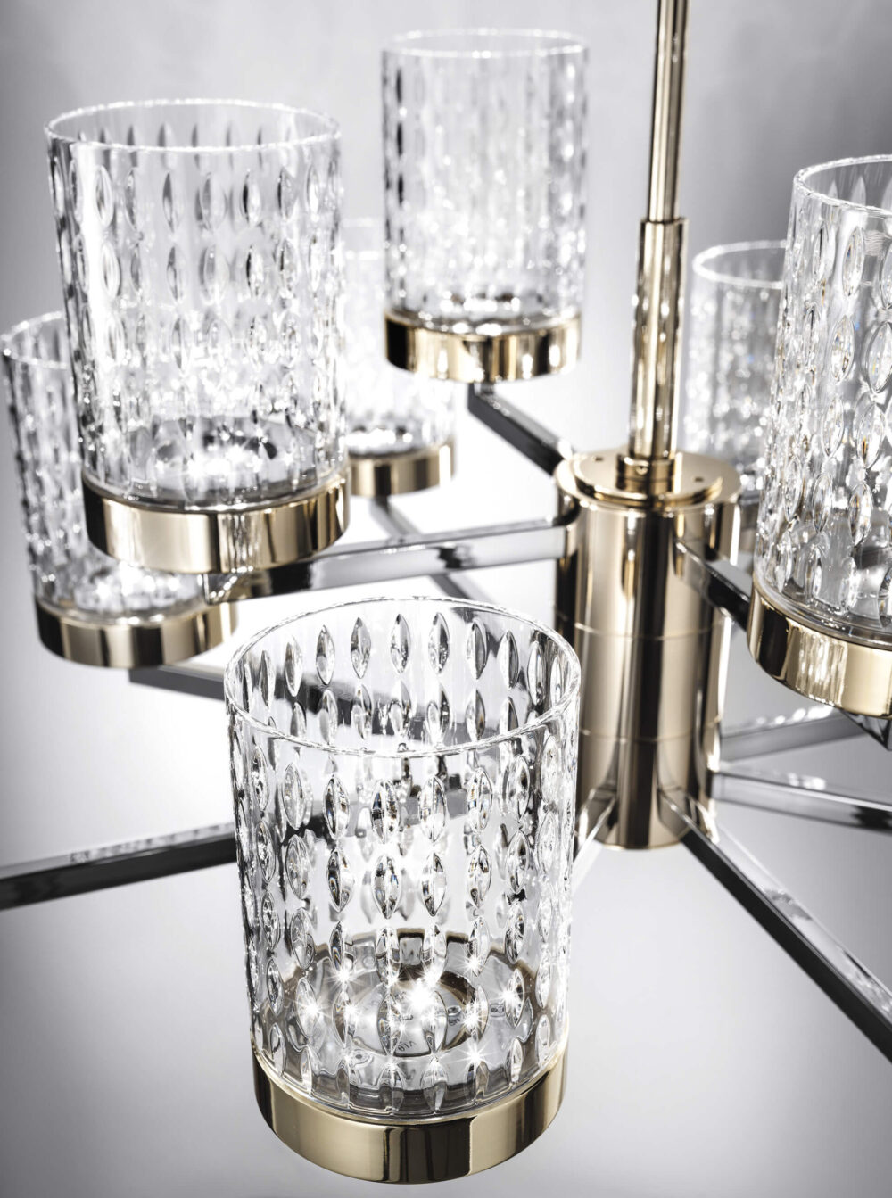Quarzo- Chandelier - 12 Lights