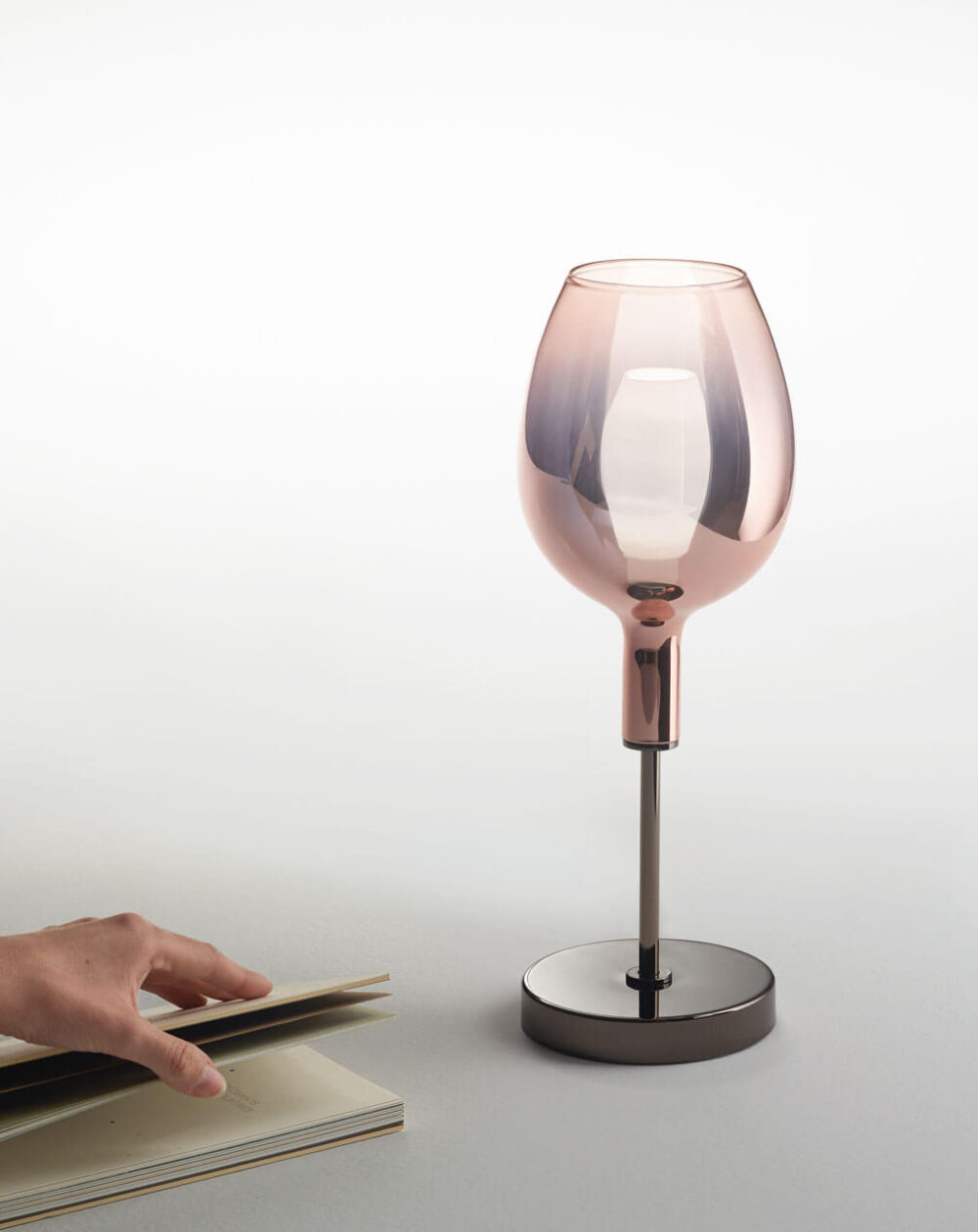 Rosé - Tischleuchte