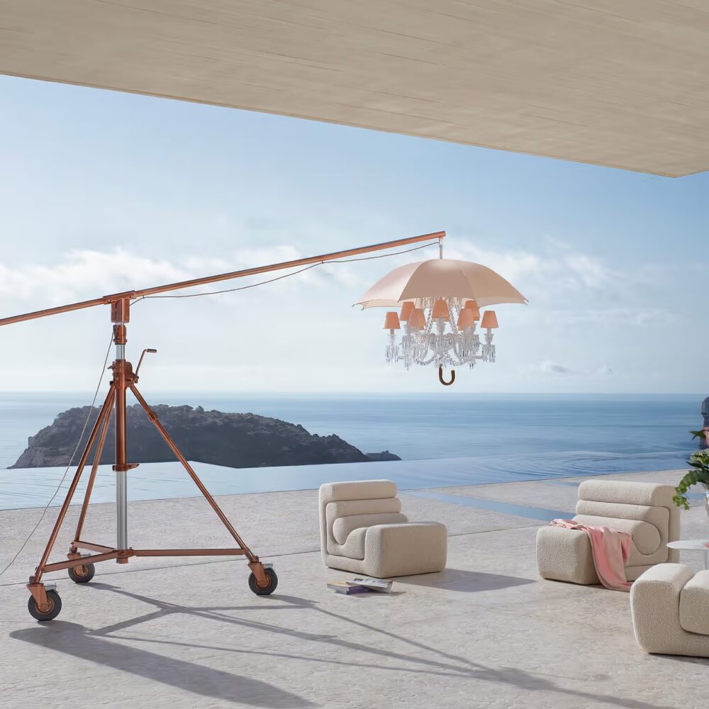 "Marie - Coquine" Floor Lamp - Rosit Limited Edition - Baccarat & Philippe Starck